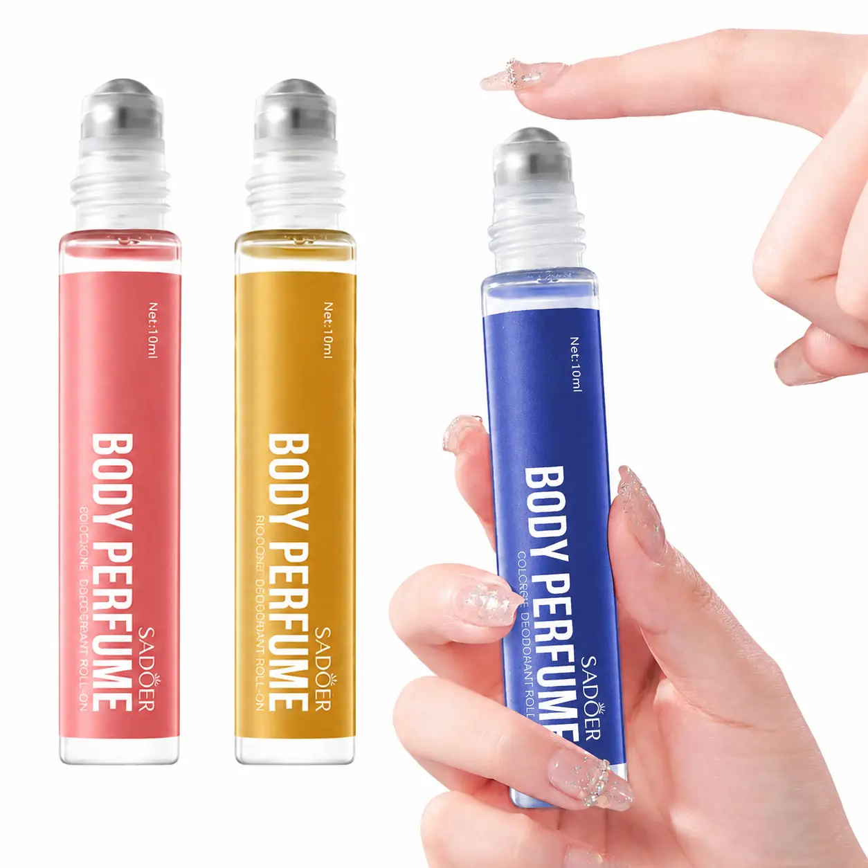 Roll-On Perfume Fragrance Oil for Unisex Scent (10ml / 0.35 oz)- Long Lasting Travel Size Essential Fragrance & Eau De Parfum with Smooth Applicator for Easy Application