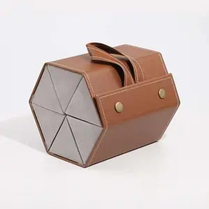 Foldable Sunglasses Storage Box, Portable Sunglasses Organizer, Multifunctional Eyewear Storage Box for Home Office Travel, Glasses Holder