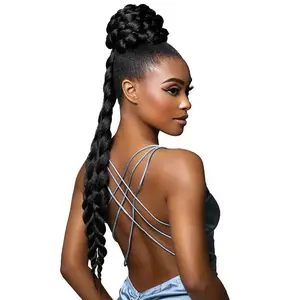 Sensationnel Shear Muse Glamora Drawstring Cap Ponytail Bun - GLAM UPDO UNIT 3
