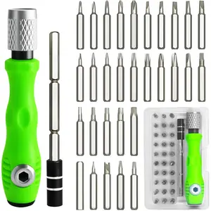 32 in 1 Small Precision Screwdriver Set, Tiny Magnetic Screwdriver Sets, Professional Repair Tool Kit for Glasses, Watches, Laptop, Electronics, Toys, Jewelry, Computers