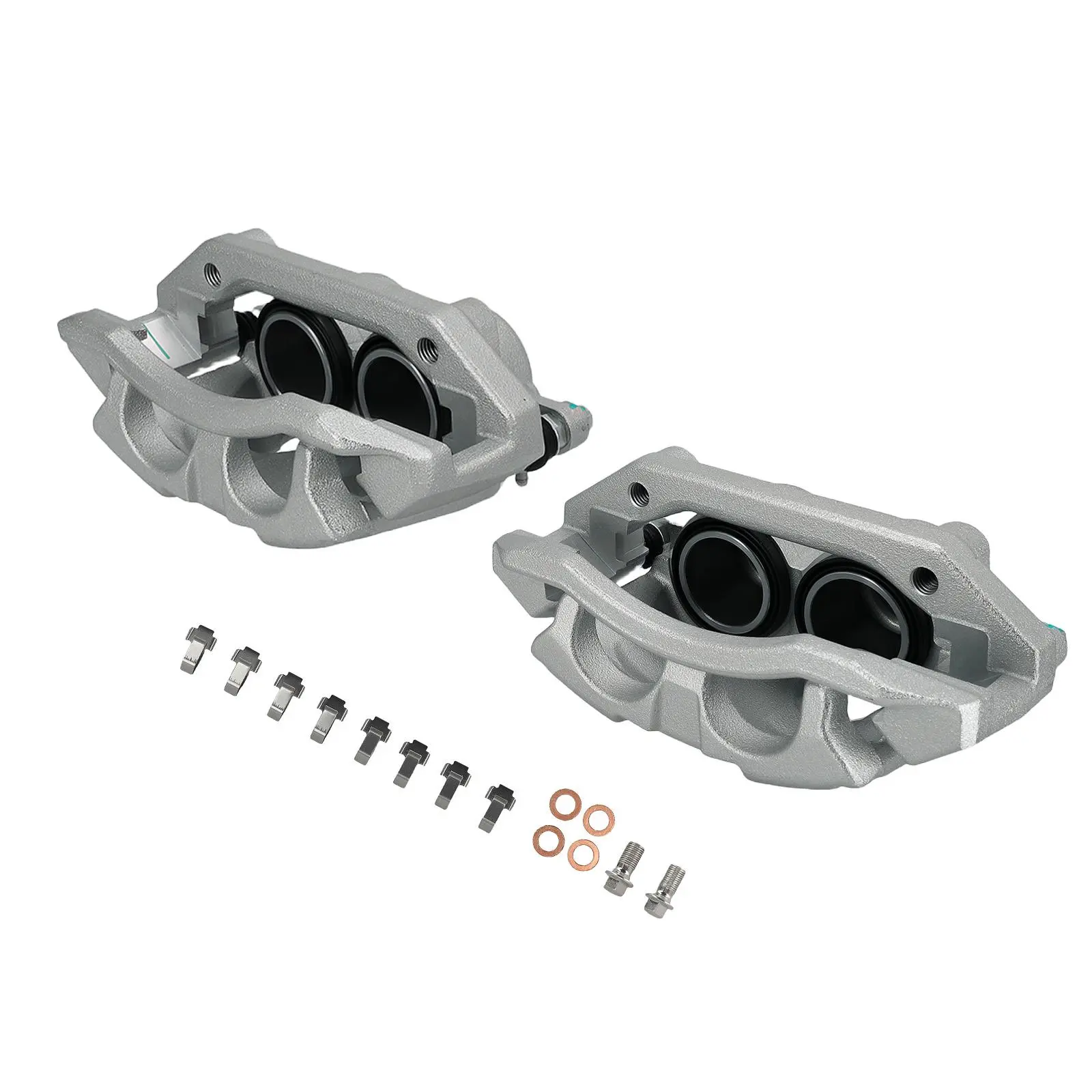 Front LeftRight Disc Brake Caliper compatible for Dodge Dakota 2009-11 compatible for Ram 1500 2009-10