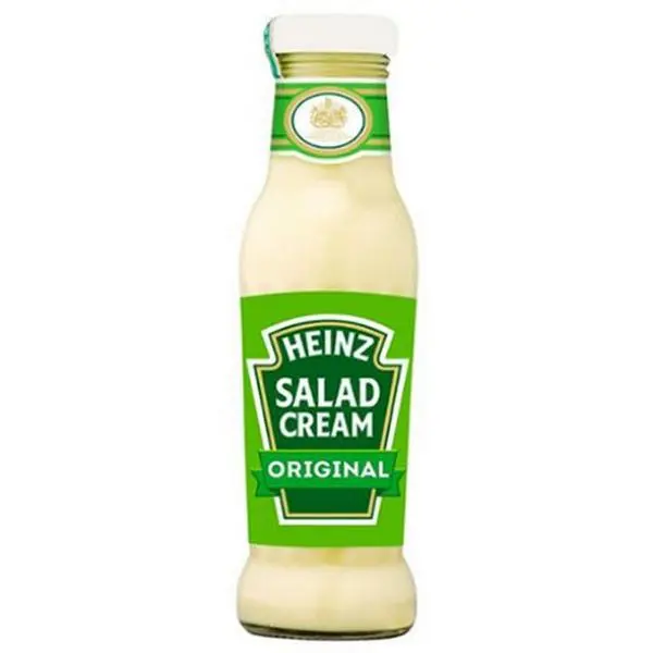Heinz Salad Cream – British Style Tangy & Creamy Dressing for Sandwiches, Salads, Wraps & Fries (16 oz)