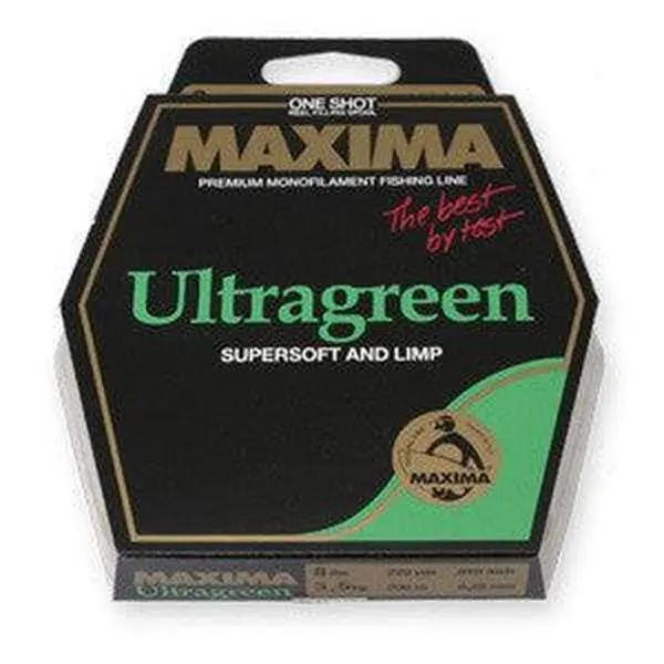 Maxima Ultragreen One Shot Monofilament Line 220 Yds