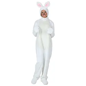 Plus Size Adult White Bunny Costume