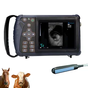 Cattle Horse Portable Vet Ultrasound Machine for Pregnancy, Dawei S1 with 6.5MHz Rectal Probe