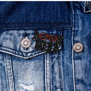 Book Nerd Pin
