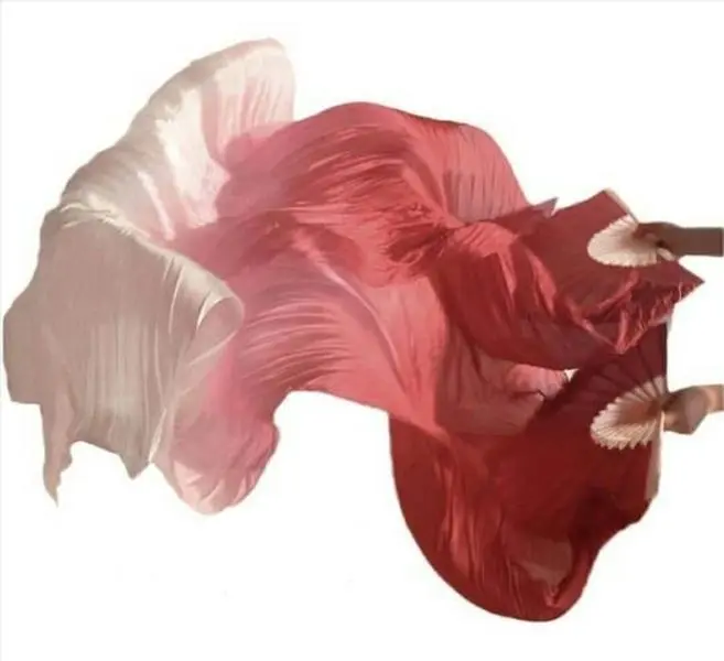 Silk Fan Veils
