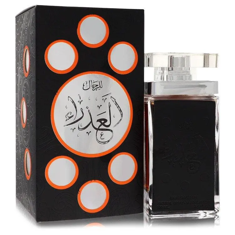 Lattafa Al Azra'a Black Eau De Parfum — Long Lasting Oriental Fragrance Unisex, 3.4 oz (100 ml) | oud, warm, amber, unisex fragrance, date night, office scent, designer perfume