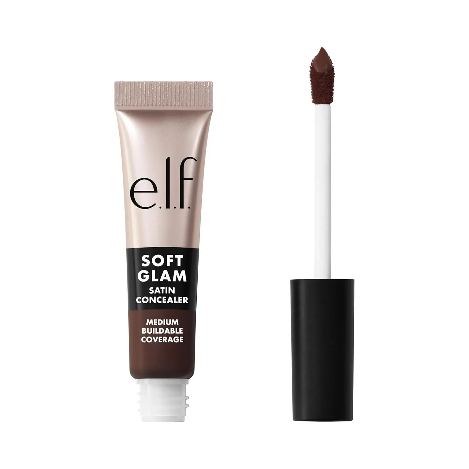 e.l.f. Soft Glam Satin Concealer, Medium Coverage For Blemishes & Under-Eye, Crease-Resistant, Long Lasting, Vegan & Cruelty-Free, 13 Fair Neutral