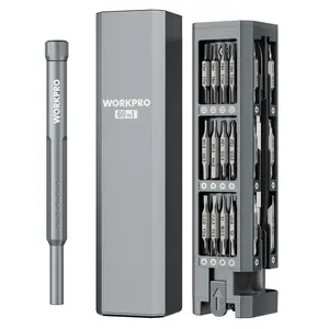 #Summervibes WORKPRO 60-in-1 Precision Screwdriver Set with Pop-up Magnetic Case, Well-organized CRV Small Screwdrivers, 360°Spin Mini Screw Driver Kit for Electronics, Phone, Computer, PC, Watch, Eyeglass