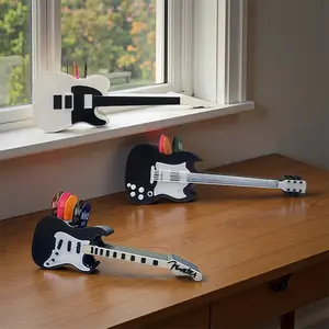 Portable Vintage Guitar Pick Holder ，guitar accessories，guitar pick case，guitar pick holder，guitar，guitar picks，guitar gifts，music gifts，desk decor，room decor，christmas gifts birthday gift3D printing ，arts and crafts