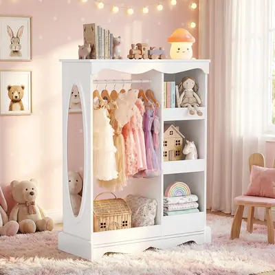 disney princess dress organizer Disney Princess Dress & Play Boutique - Pretend Play Costume Storage Closet/Wardrobe