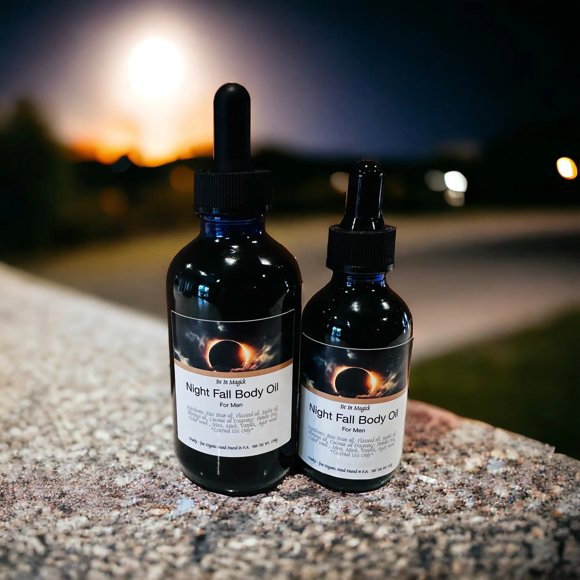 Night Fall Body Oil For Men for men, Body Care Scent Moisturizing