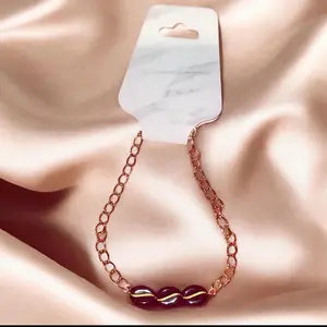 18K Gold Plated Espresso Martini Bean necklace or adjustable bracelet.