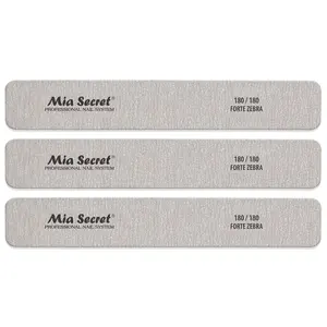 Forte Zebra Jumbo Nail File 180/180 Blue Center