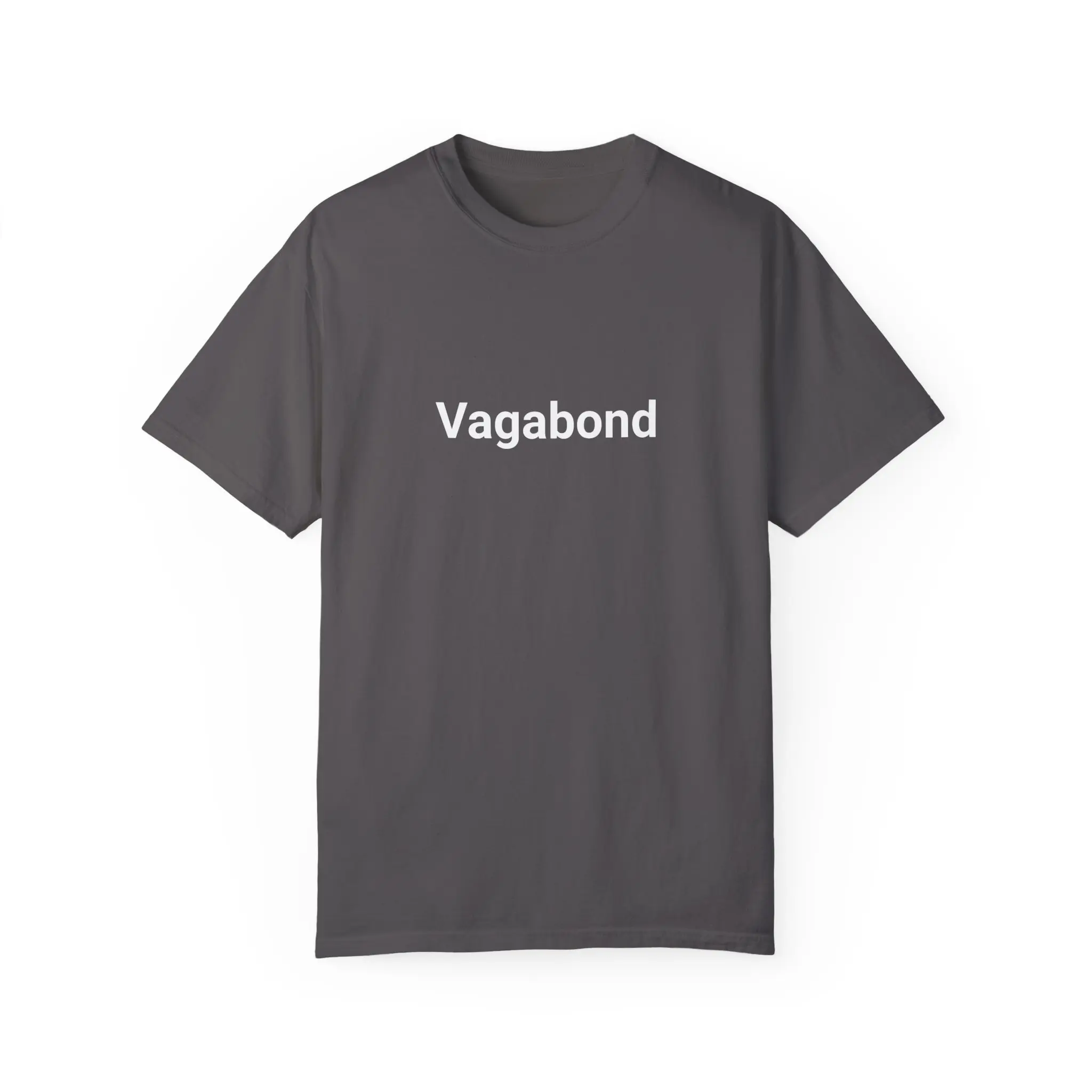 Vagabond Garment-Dyed Unisex T-shirt, Travel Shirt, Adventure Tee, Gift for Travelers, Wanderlust Clothing, Casual Wear