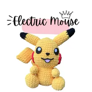 Crochet Amigurumi Electric Mouse