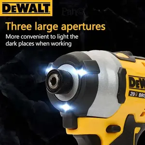 DEWALT DCF850 Impact Driver Electric Driver 20V Lithium Battery Brushless screwdrivers High Torque tools