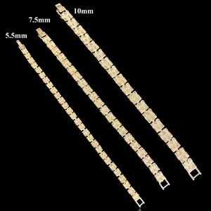 18k Gold Plated Nugget Bracelet 10mm Beads 7.5mm Strap Ideal for Fashion Everyday Wear Maximalist Jewelry Perfect for Dates and Parties