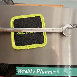 SEESE 3PC Flexible Magnetic Tool Mat & Tray Holder - Magnetic Tool Tray, Flexible Magnetic Mat, PVC & Non-Slip for Garage Workshop, Auto Repair Tools fathersdaygiftideas