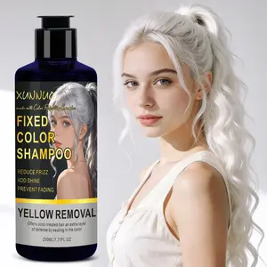 Silver Care Color-Locking Shampoo - Designed specifically for color-treated hair, it quickly replenishes color, provides long-lasting color retention, and its plant-based formula repairs damaged and split ends. Suitable for all hair types.