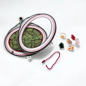 Acrylic Style Fillable Shaker Keychains. Not available in stores. cute keychain