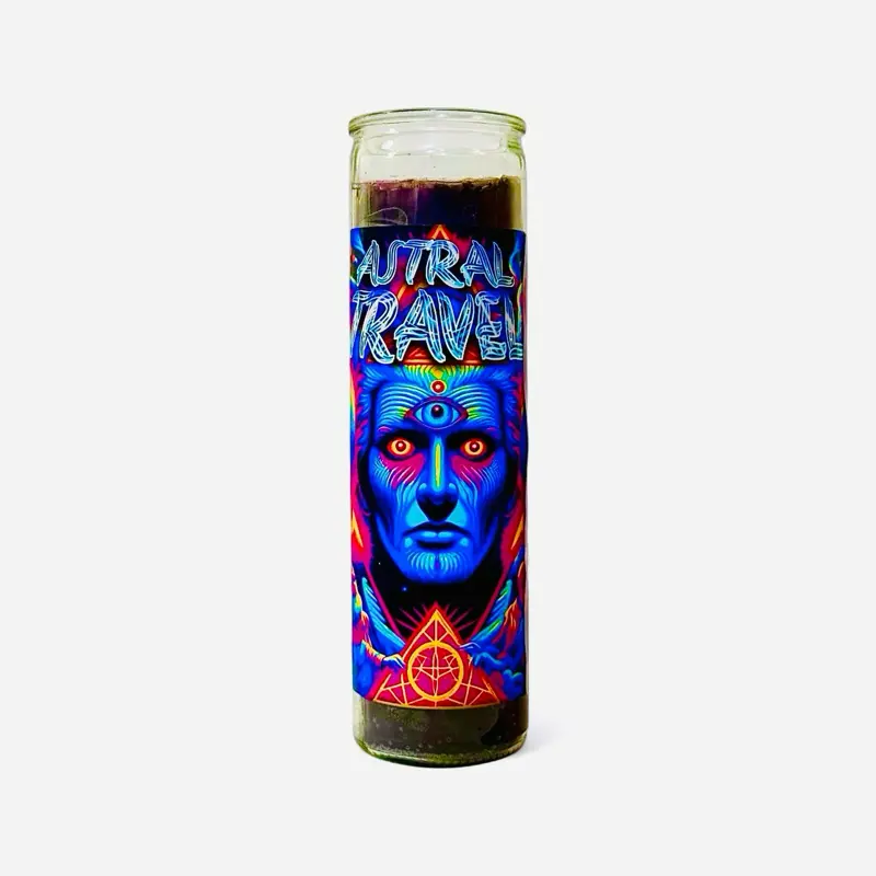 Astral Travel Candle for 3rd Eye, Meditation, Visualization, Manifestation, Astral Projection, Lucid Dreaming