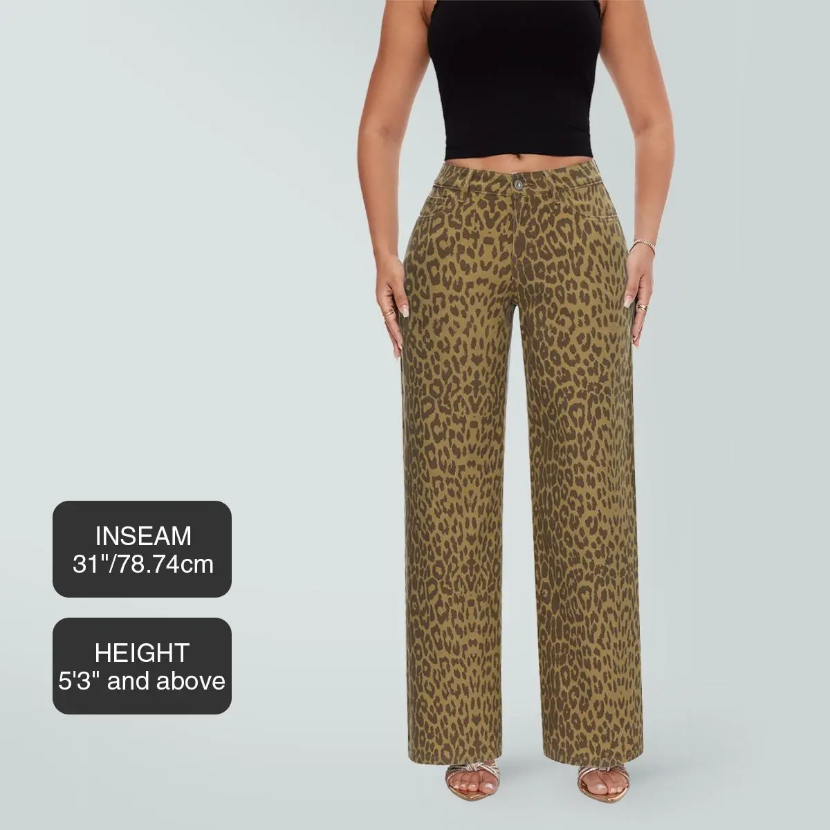 Isla-Brown Leopard Print