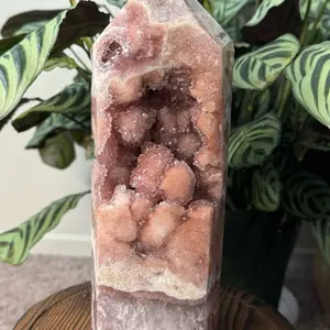 Pink Amethyst Statement Tower