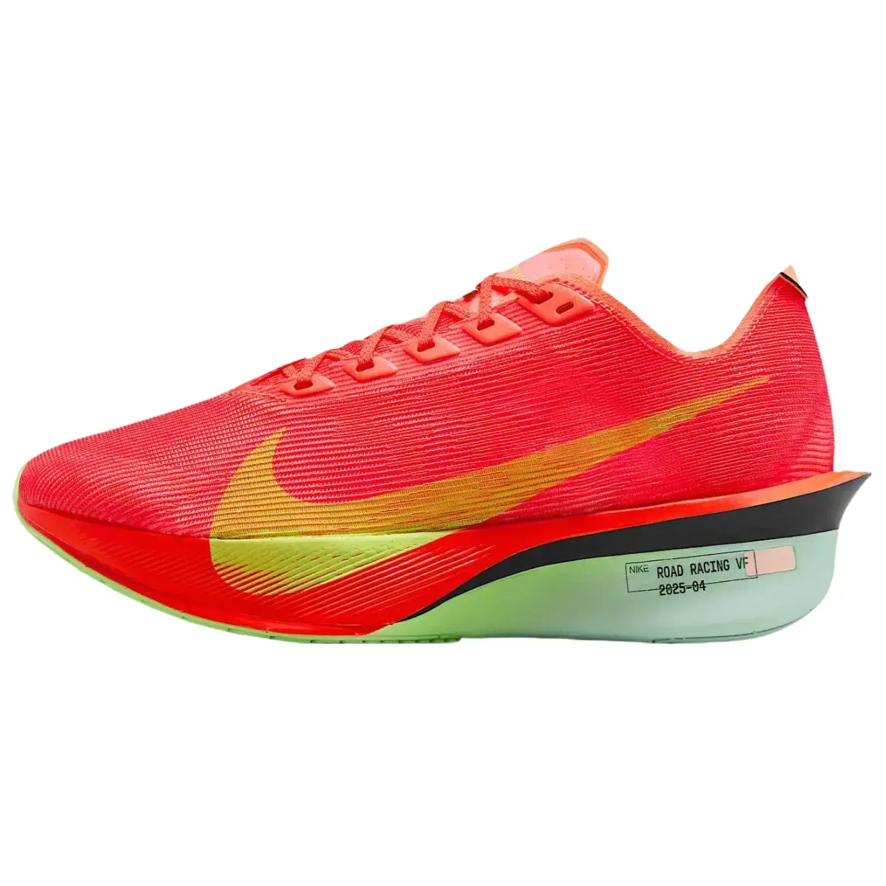 NIKE ZoomX Vaporfly Next% 4 'Bright Crimson Lime Blast' Women's Running Sneaker - Sports Footwear for Athletic Activities