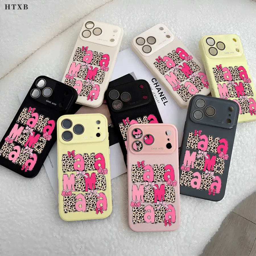 MAMA TPU Imitation Liquid Casing for Large Window Smartphones - Compatible with Phone 17/16/15/14/13/12/11/XS/X Pro MAX, Pro, Plus Series - Protective, Anti-Fingerprint, Lightweight Cellphone Accessory for Handheld Devices