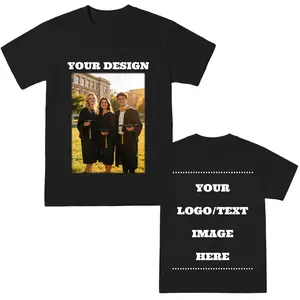 Carpesun Customized T Shirts, Personalized T Shirts with Photo Text, Unisex Tshirts for Adults Graduation Memorial Reunions