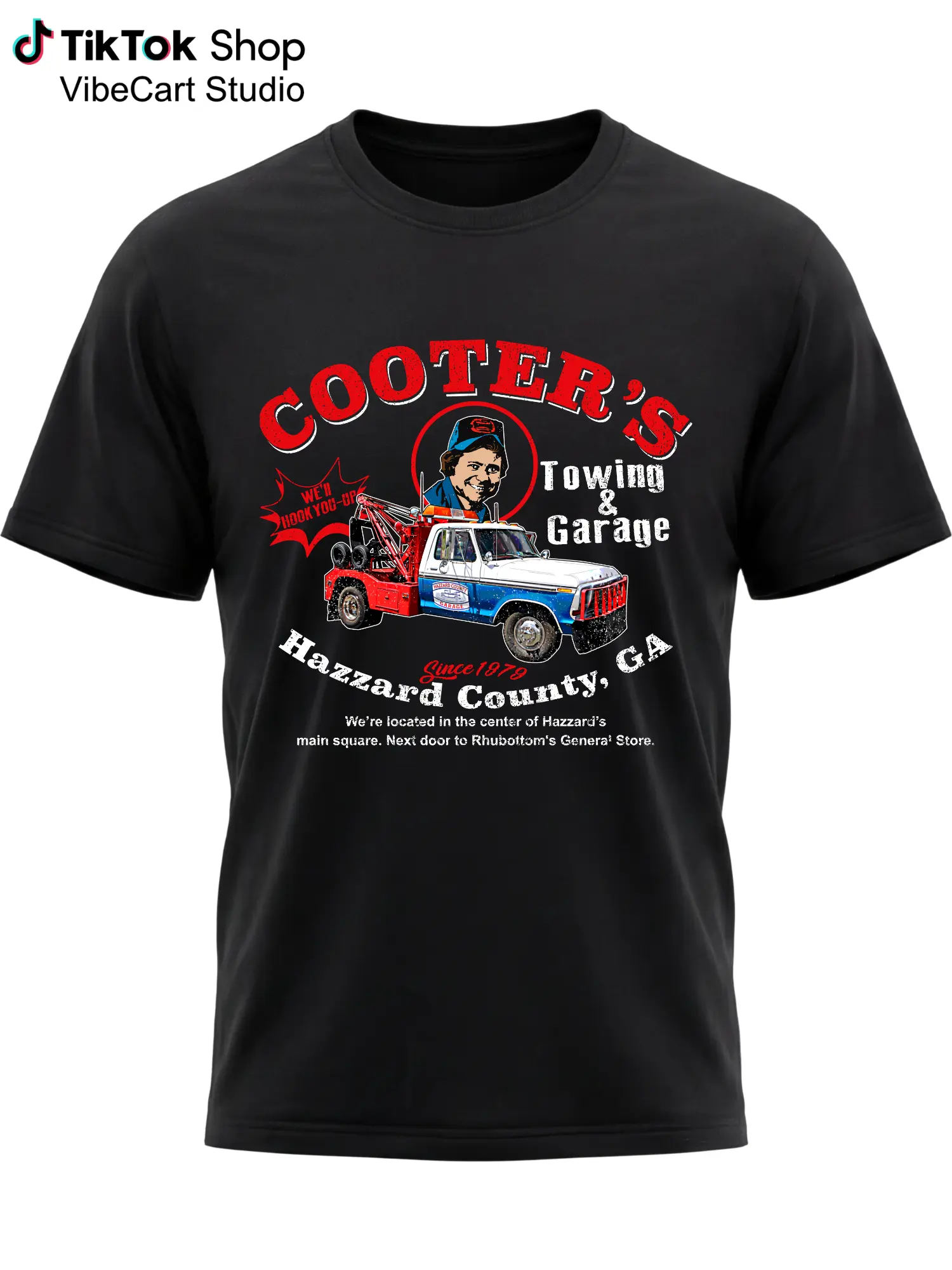Vintage Towing Garage Legacy Tribute Tshirt, Black Classic Tow Truck Remembrance Tee, Old School Roadside Mechanic Heritage Shirt, Southern Automotive Nostalgia Keepsake Gift