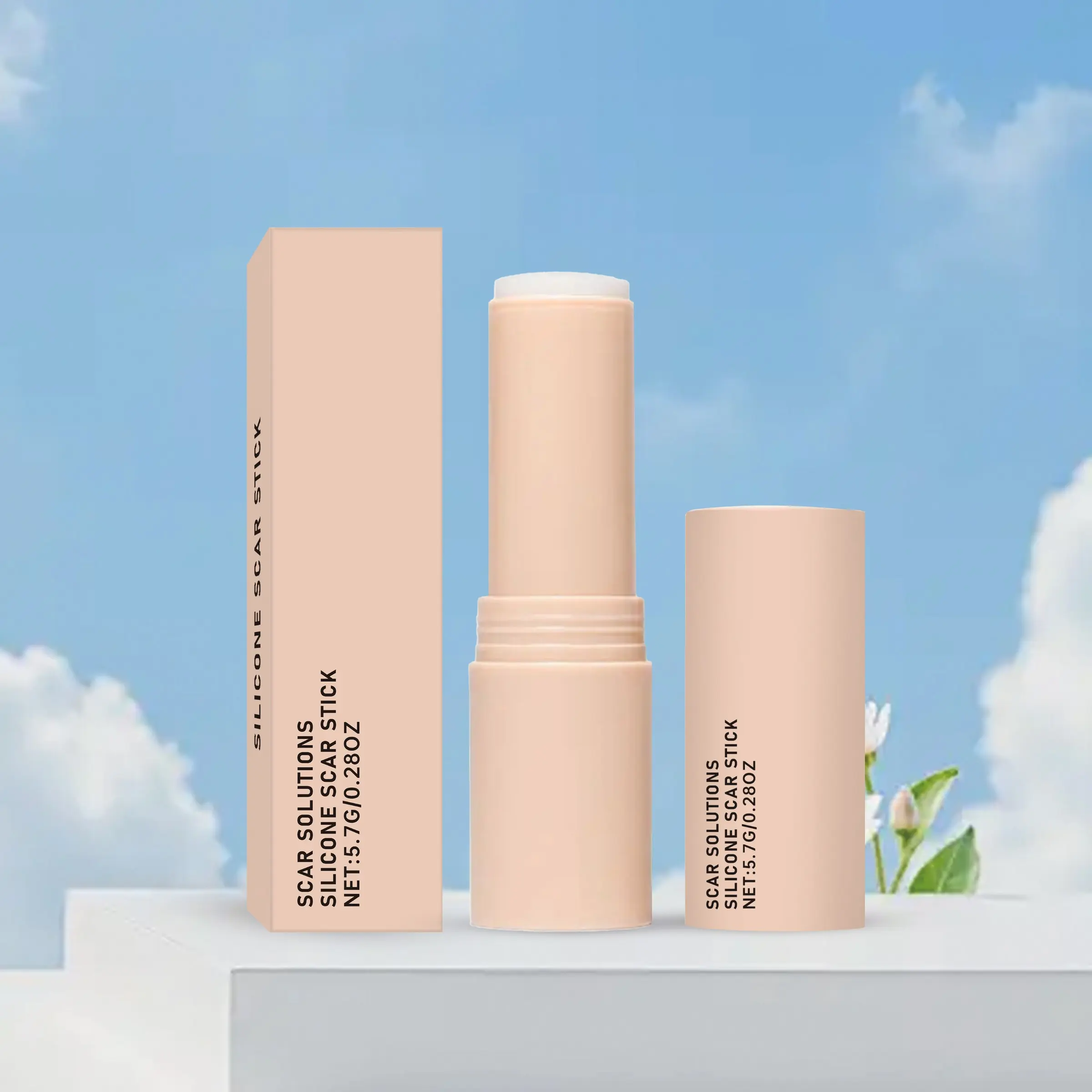 Silicone Moisturizing Stick, Daily Moisturizer Stick, Deeply Moisturizing, Firming Deep Hydration, with Vaseline, Hyaluronic Acid, Gotu Kola, Smooth and Hydrate Skin, Suitable for Face and Body, Portable Use, Moisturized Skin