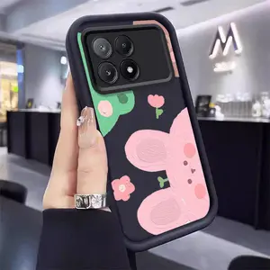 Poco X6 Pro 5G Graffiti animals phone Case For Xiaomi Poco X6 Pro 5G with TPU shock proof design perfect for popular