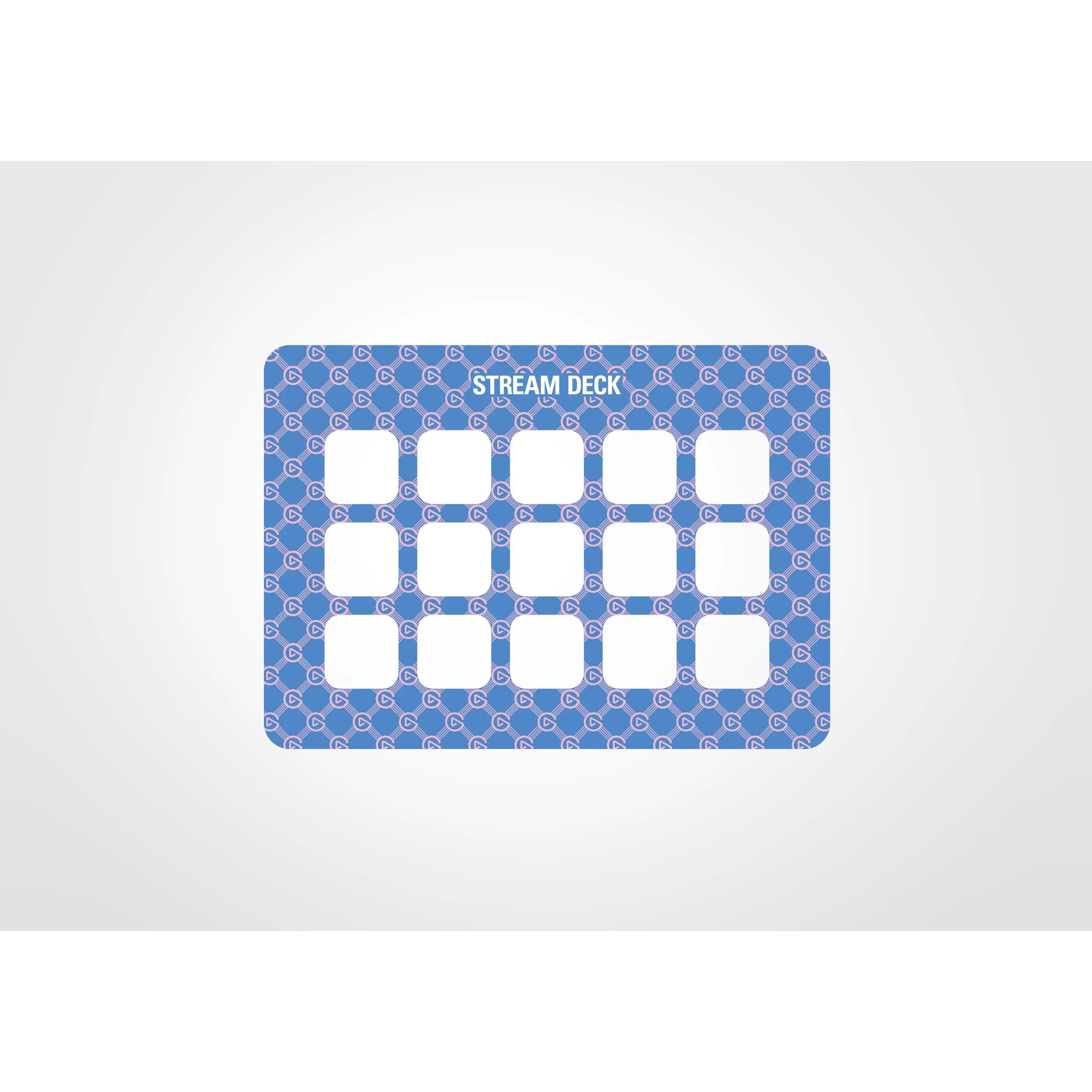Blue Anniversary Faceplate