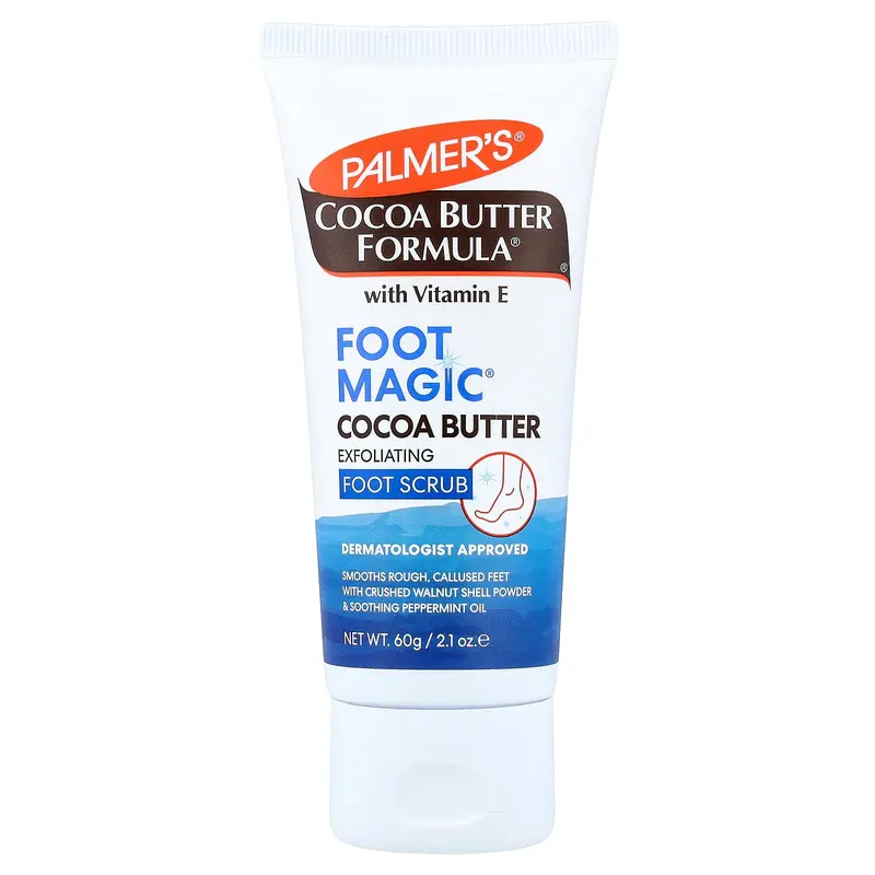 Palmer's Coconut Butter Formula® with Vitamin E, Foot Magic® Exfoliating Foot Scrub, 2.1 oz (60 g)