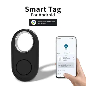 Android Google GPS Tracker, Android Smart BT Tag Tracking For Works with Android Find My Device, Item Finder for Keys, Wallet, Luggage, Pets Precise positioning For Android Smartphone Locator Durable