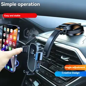 Mobile phone stand, multi-functional dashboard, gravity navigation vehicle mount, air vent, mobile phone charging stand