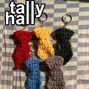 Tally Hall Tie Keychains Crochet
