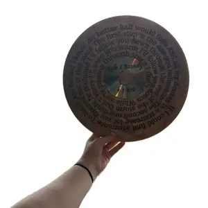 Personalized Song Vinyl Record Customized for Kyle & Brandi Unique Musical Collectible with Custom Lyrics Design