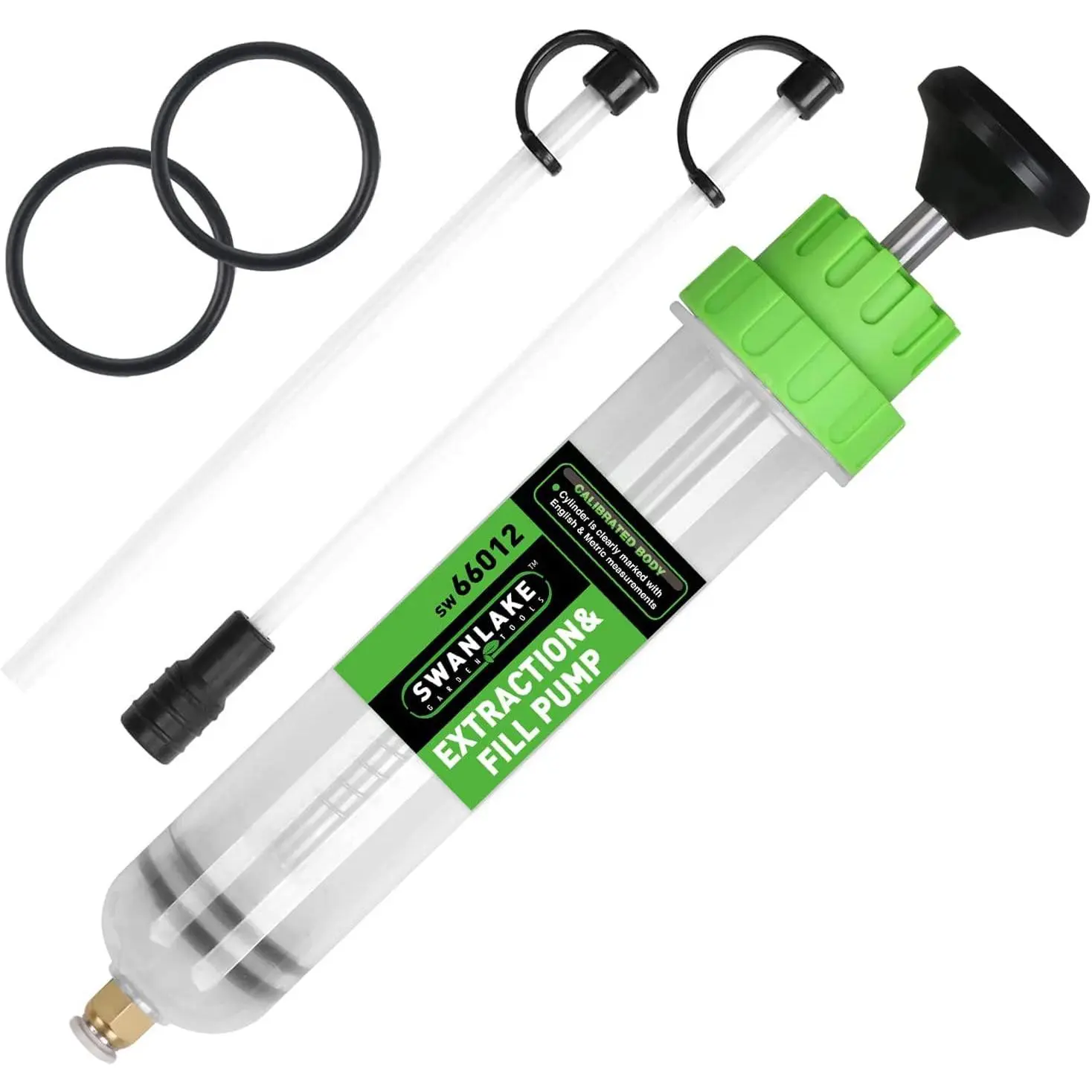 SWANLAKE 200cc Fluid Extractor, Extraction&Fill Pump,Fluid Syringe Pump Manual Suction Vacuum Fuel Car Transfer tool kit portable power portable power heavy duty fuel pump repair tool Portable Battery perfect fuel transfer dad gift tool gift hand tool