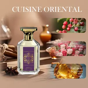 Oriental Gourmet Perfume: Pink Pepper & Bergamot Top, Rose-Jasmine Heart, Incense-Amber-Vanilla Base aromatic fragrance unisex eau long-lasting arabian unisex perfume