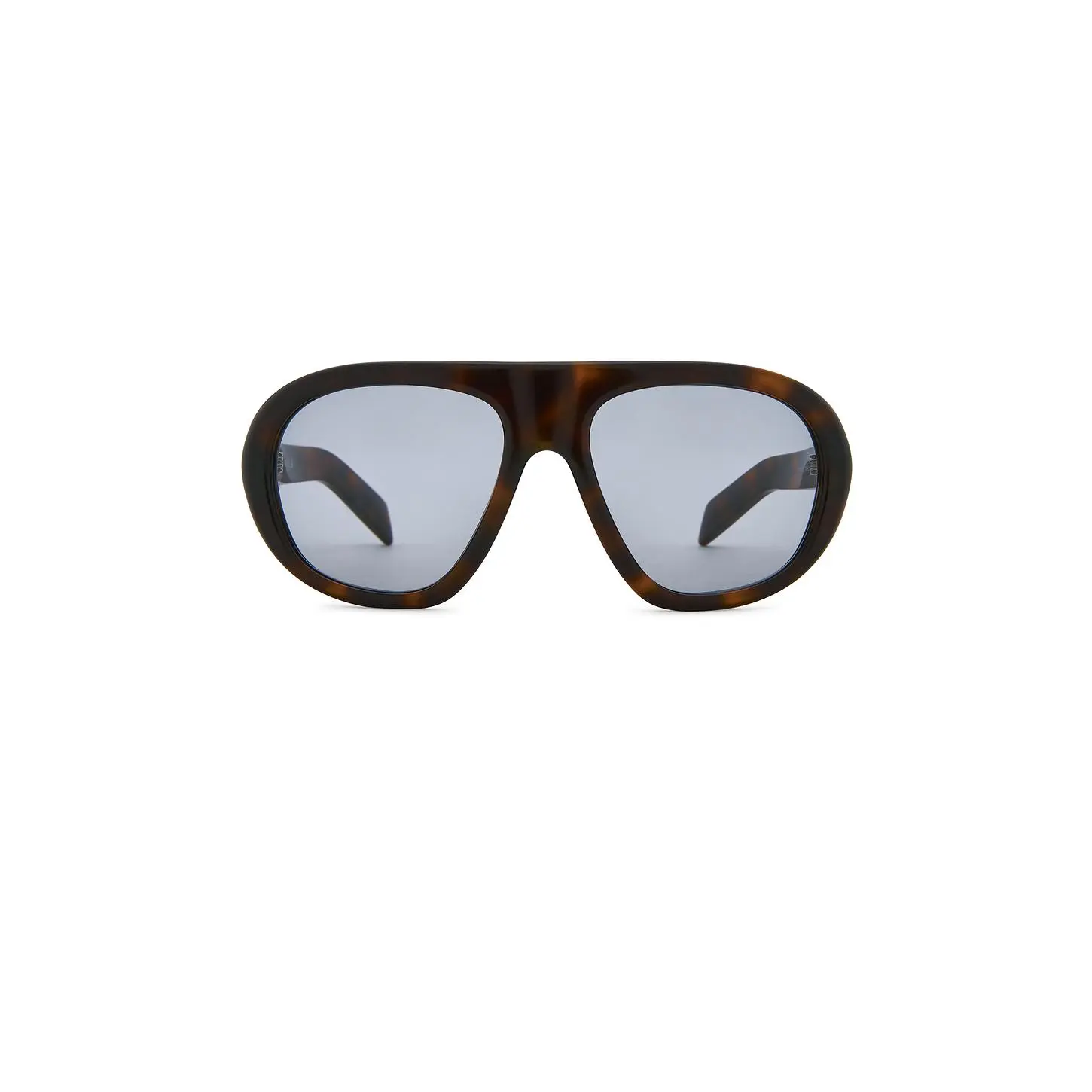 Prada Circular Sunglasses in Juniper Tortoise & Grey Prada Circular Sunglasses in Juniper Tortoise & Grey