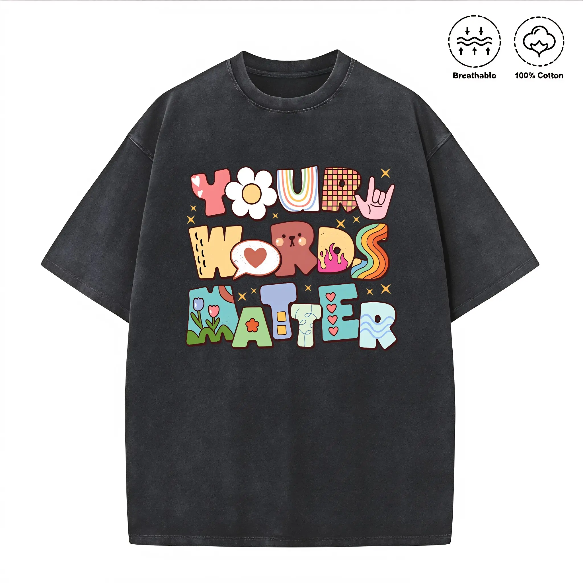 Your Words Matter, Special Education Teacher Shirts, Sped Teacher Shirt, Neurodiversity Rbt Inclusion Shirt, OT Teachers Gift