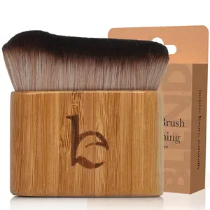 Ultra Soft Self Tanner Brush - Kabuki Brush for Body Foundation & Makeup, Blending Applicator for Tanner, Self Tanning Mitt, Achieves Sunless Streak-Free Fake Tan, Durable & Easy to Clean Beauty by Earth