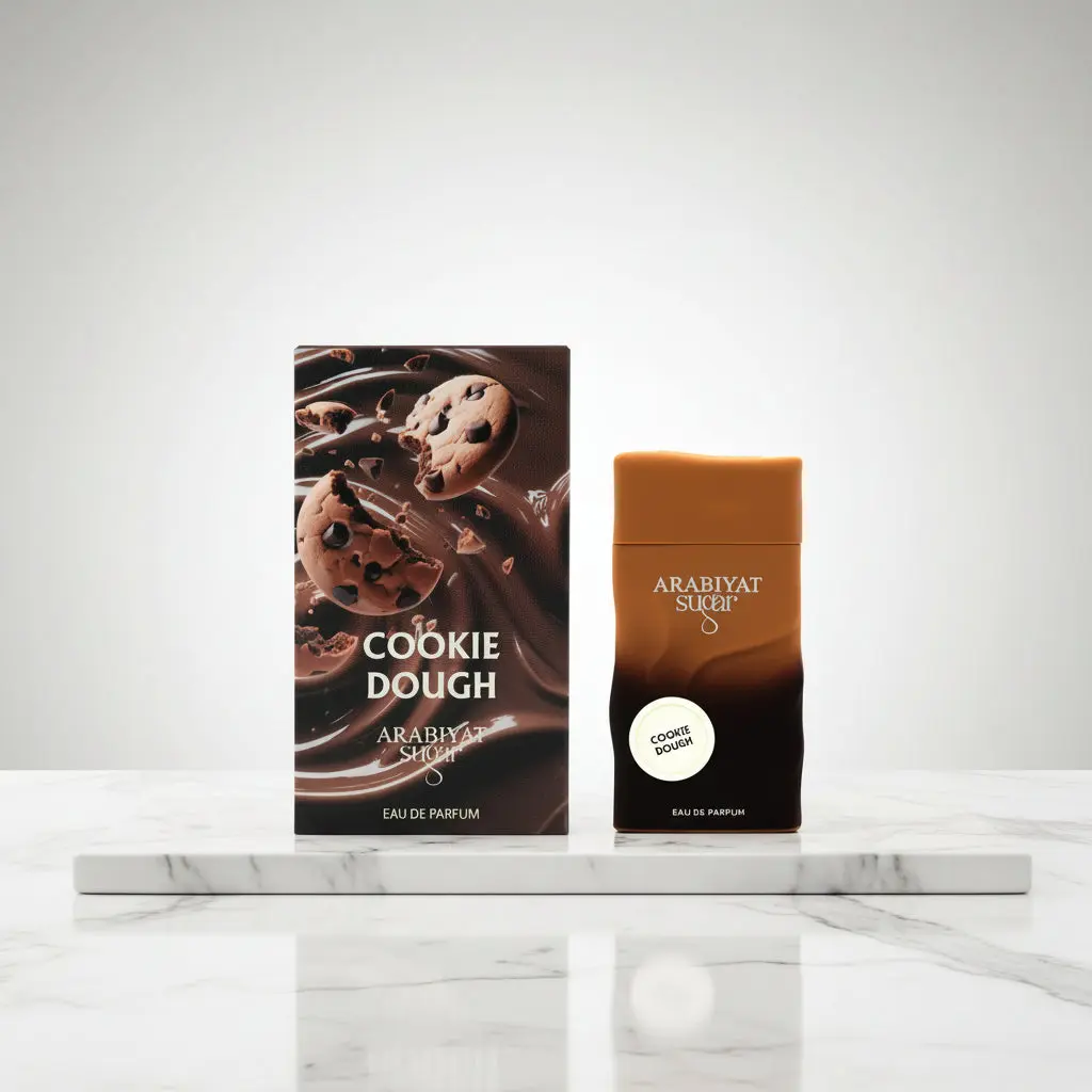 Arabiyat Sugar Cookie Dough EDP Spray, 3.4 fl oz Arabian Women's Fragrance - Gourmand Perfume for Adults with Vanilla Scents, Cocoa Butter, Coconut Milk & Birthday Cake Notes, Single Item, Gourmand Scent, Bakery Scents
