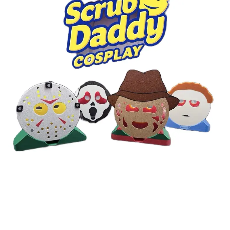 Long-Lasting Synthetic Horror Character Cosplay Figurine Daddy Holder - Kitchen Fixture Accessory, Figurines Decor, Collectible Home Interior Accessory