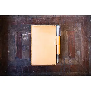 Leather Field Notes Set - Natural Minerva