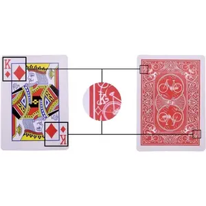 Marked Cards Stripper Deck Playing Cards Magic Tricks Poker Easy Magic Trick Poker Close Up Magic Props Party Table Games Gift for Kid Child New 1735